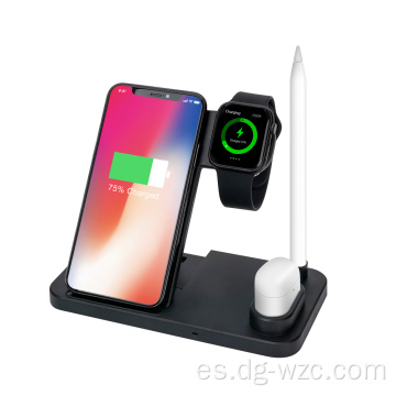 Cargador inalámbrico de 15W para Iphone Watch AirPods Pro